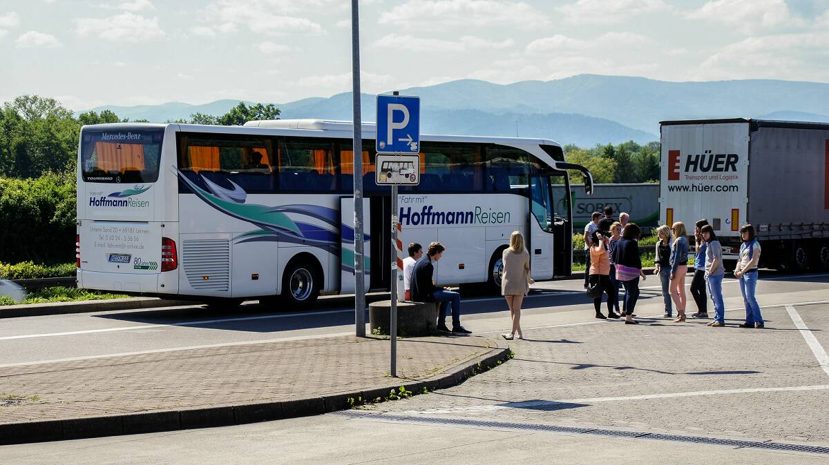 Exkursion der J 12 zum CERN bei Genf