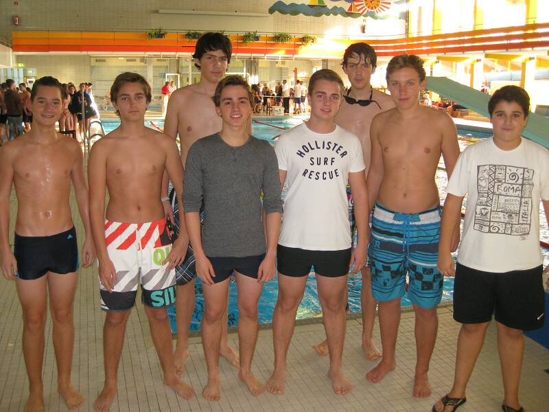 1. Platz beim Sparkassen-Schwimmfest 2013