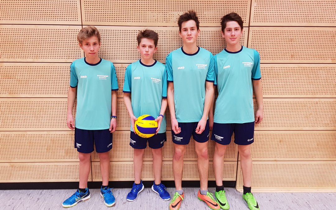 Erfolg für die Volleyballer des Schiller-Gymnasiums