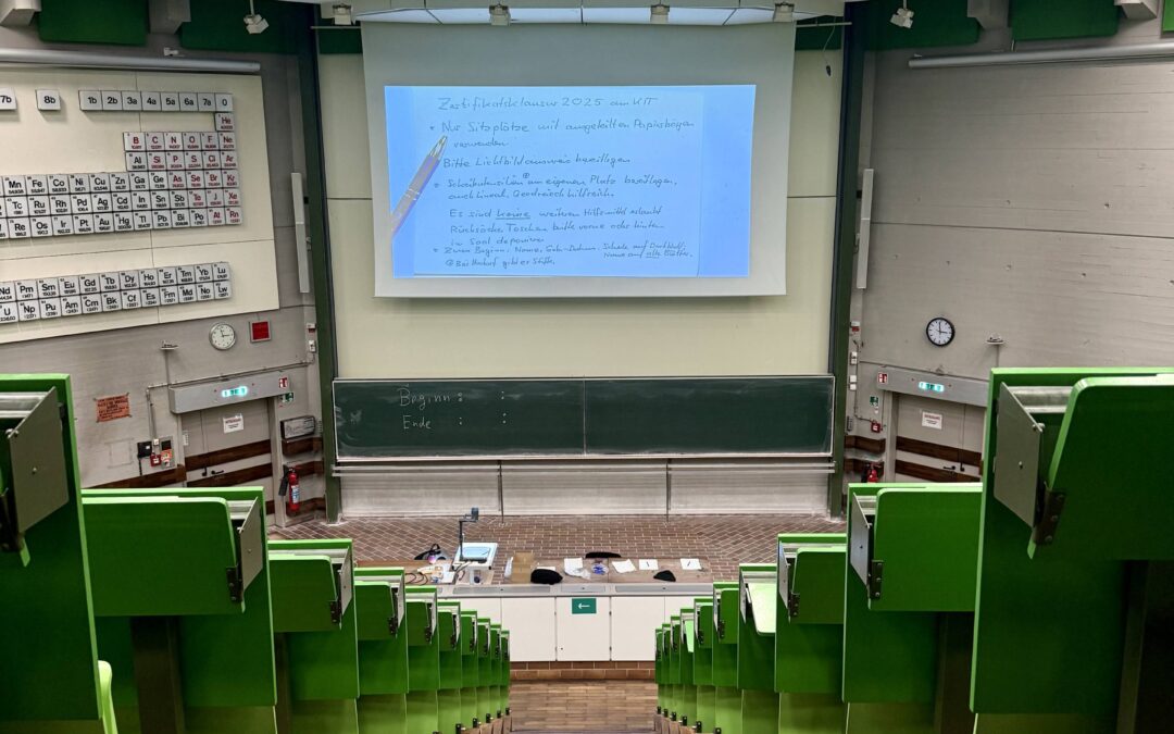 Begeisterung für Mathematik – Teilnahme an der Zertifikatsklausur am KIT Karlsruhe