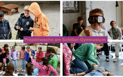 Projektwoche, 21.07. bis 25.07.2025 am Schiller-Gymnasium – Lernen fürs Leben