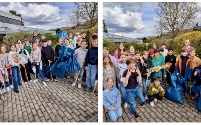 Aktion „Saubere Stadt“- die 5.Klassen packen an