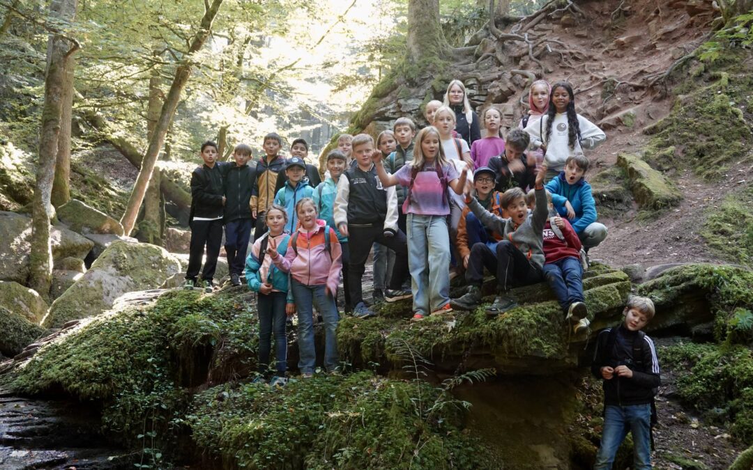 Kennenlerntage der 5. Klassen im Monbachtal