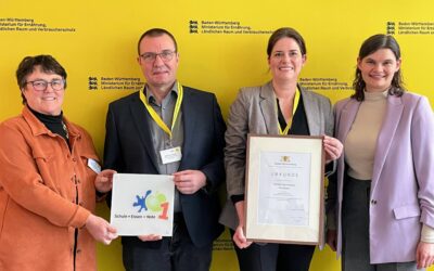 Auszeichnung für die Mensa am Schiller-Gymnasium