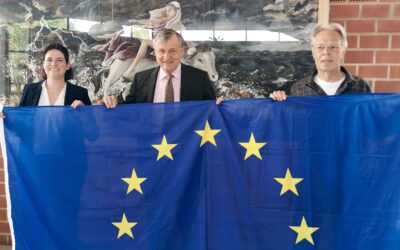 EU-Projekttag an Schulen: Landtagsabgeordneter Dr. Hans-Ulrich Rülke besucht das Schiller-Gymnasium in Büchenbronn