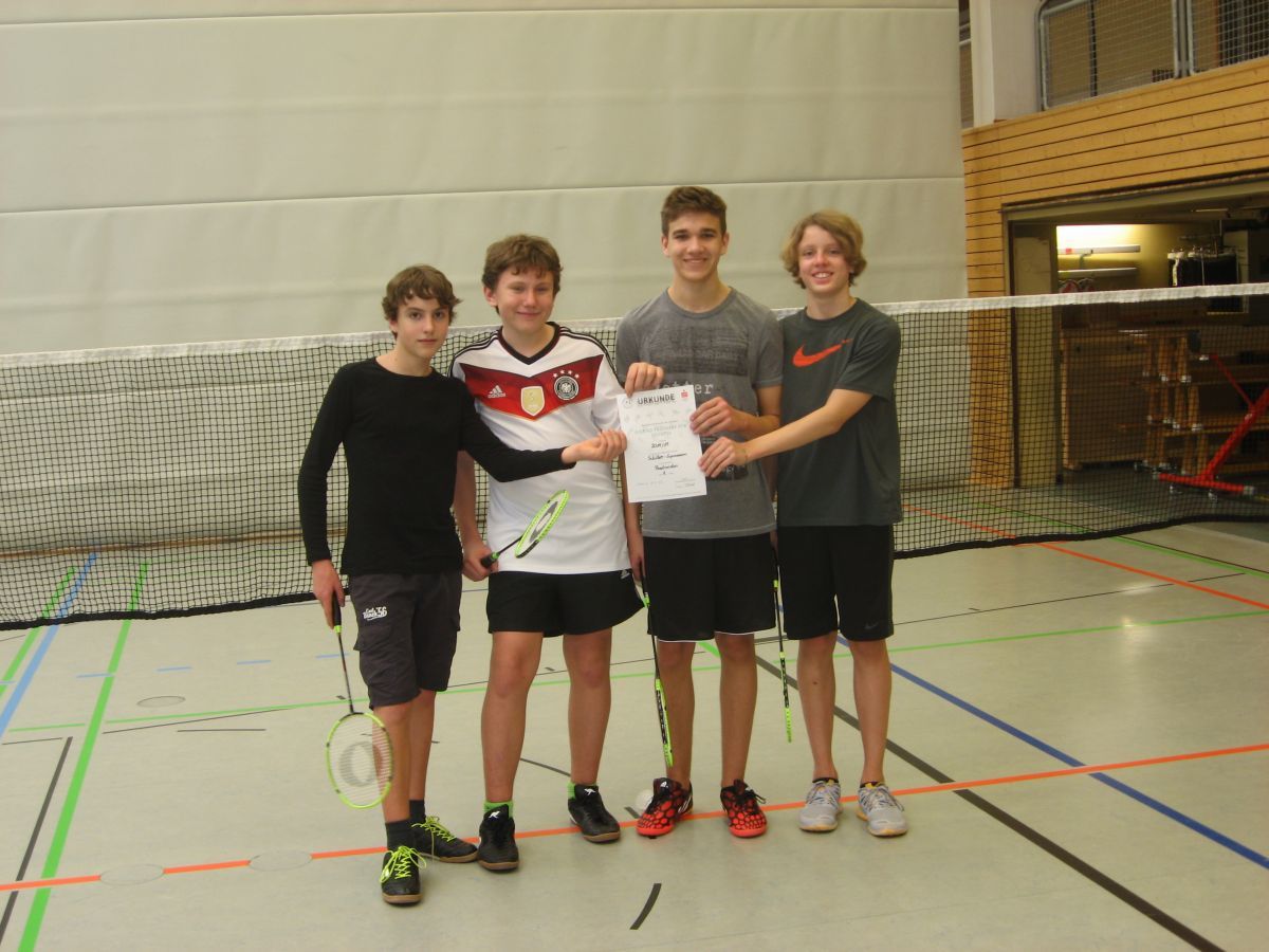 Schiller-Team im Finale Nordbaden
