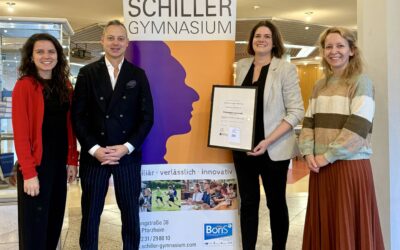 Schiller-Gymnasium und Polyrack Tech-Group schließen Bildungspartnerschaft