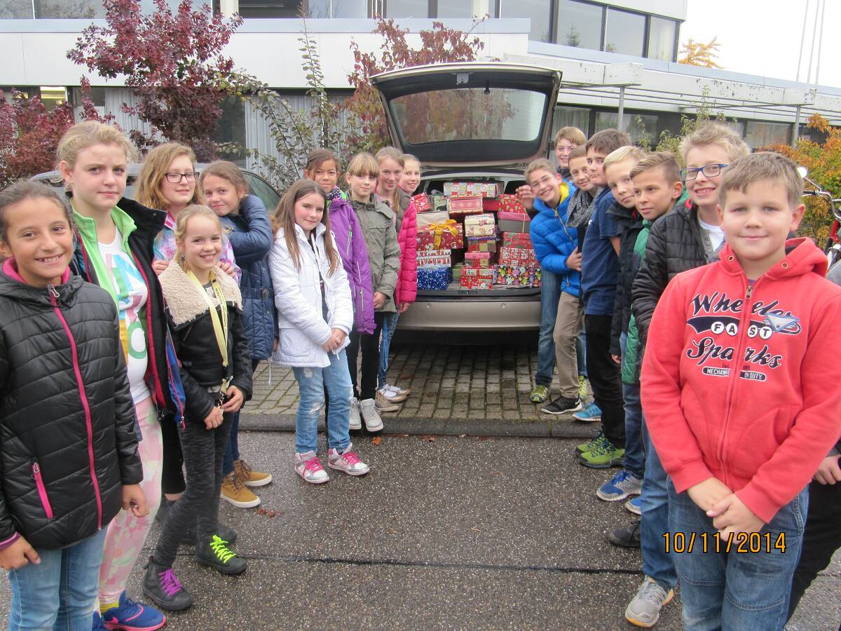 Die 50 Pakete sind geschafft….!!!!