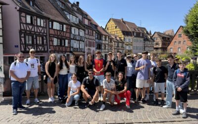 Grenzenlos unterwegs – die Französischschüler der Klassen 8 im Grand-Est und in Luxemburg