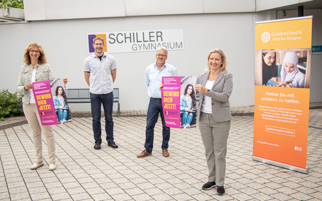 GoldenHearts und Schiller-Gymnasium kooperieren