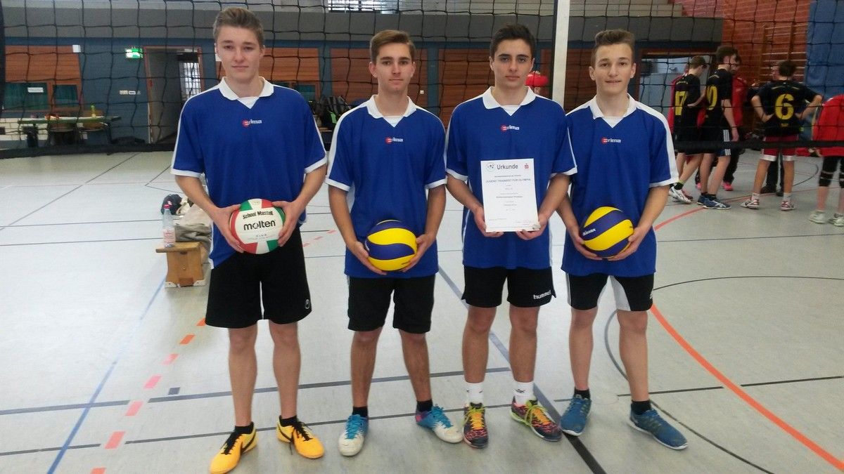 Schiller-Volleyballer belegen Platz 2 beim RP-Finale in Sandhausen