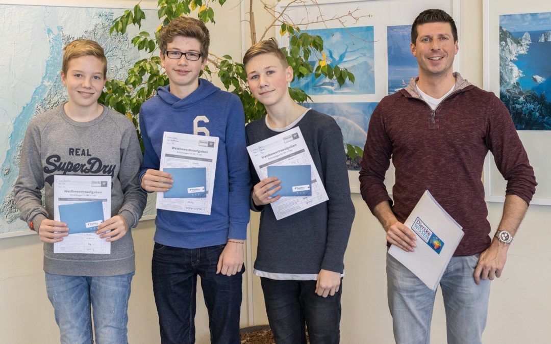 Luca Gottmann siegt beim schulinternen Geographie-Wettbewerb