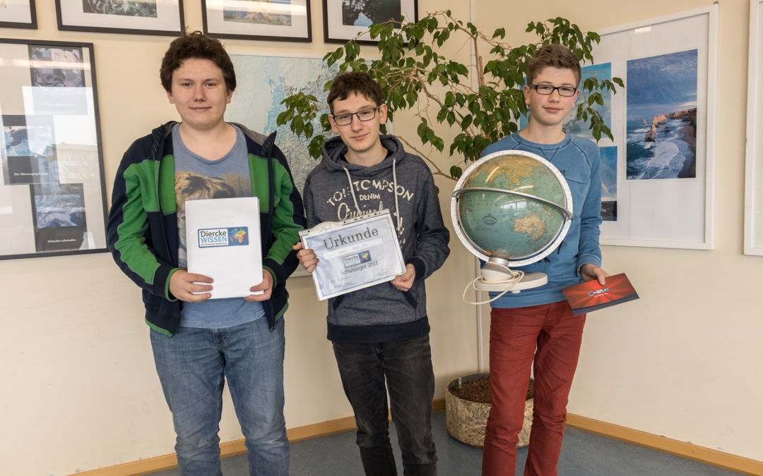 Daniel Schnabel gewinnt nach spannendem Finale den schulinternen Geographie-Wettbewerb!