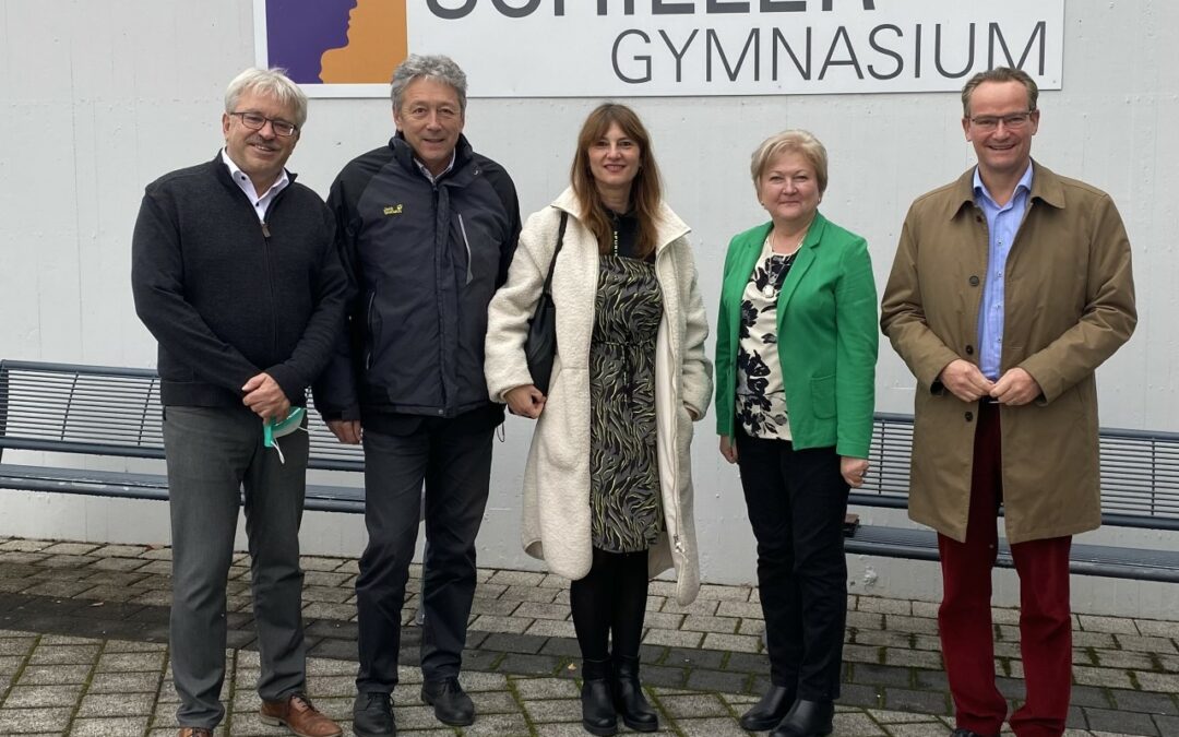 Ein weiterer  Schritt in Richtung einer angestrebten Schulpartnerschaft mit dem Honterus-Gymnasium in Brașov